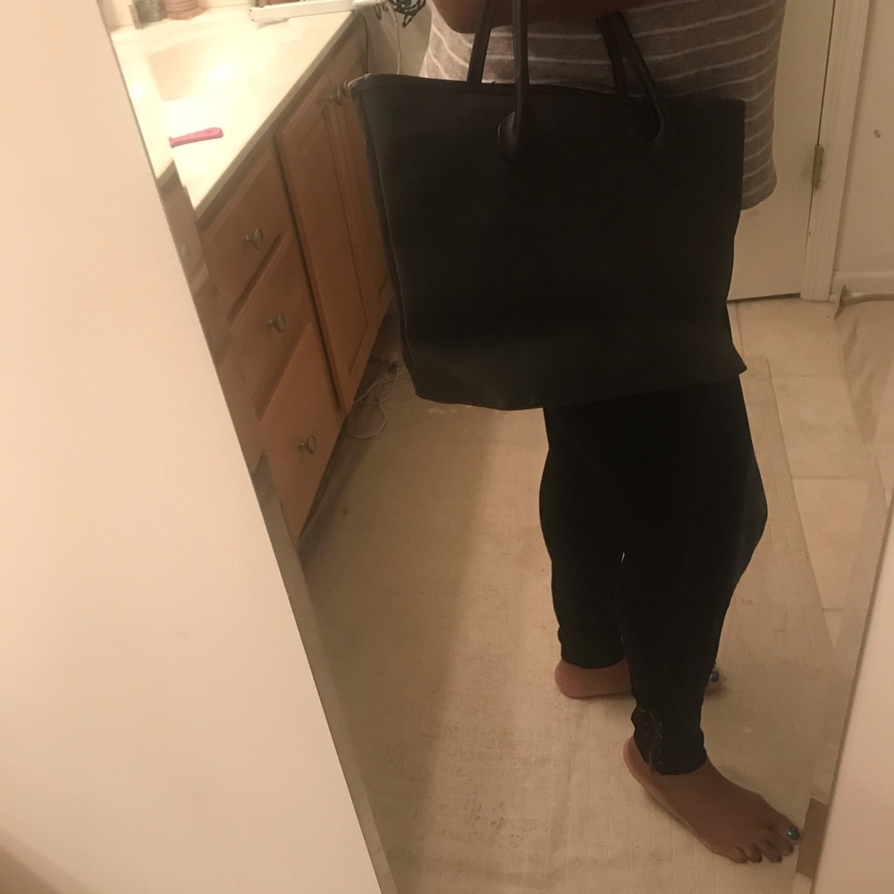 Burberry checkered Dark brown tote - Picture 7 of 10
